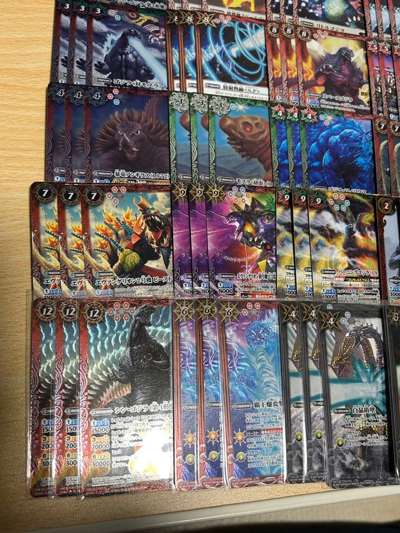 バトスピ ゴジラ　デッキパーツセット 【最終値下げ】