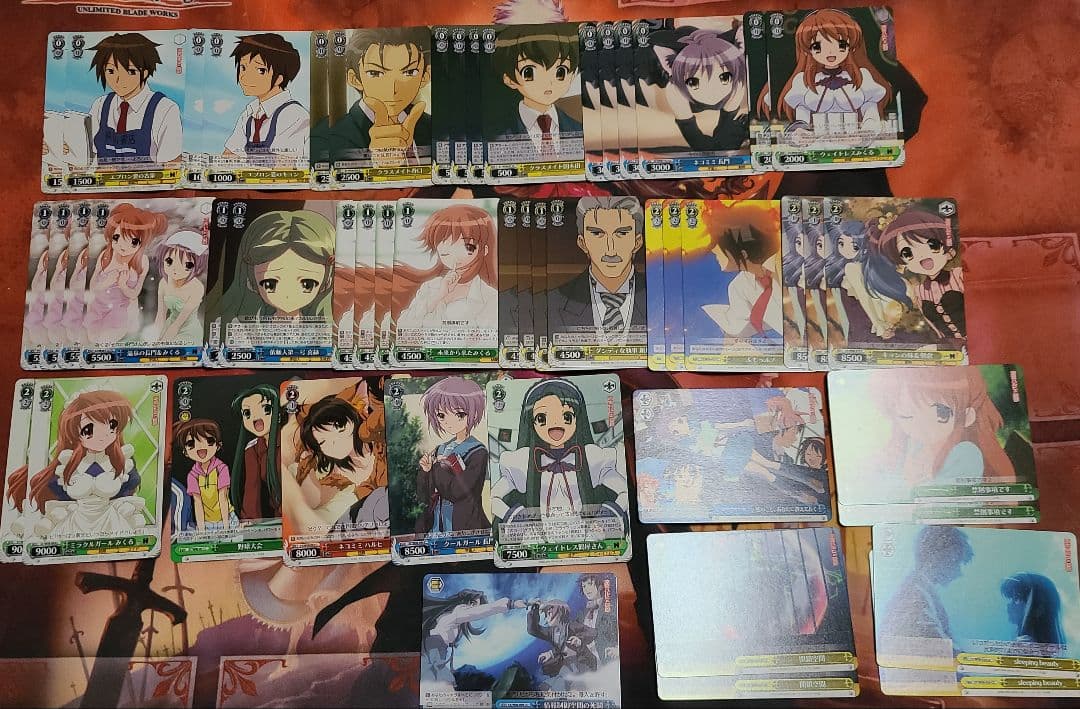 涼宮ハルヒの憂鬱　デッキ　ヴァイスシュヴァルツ