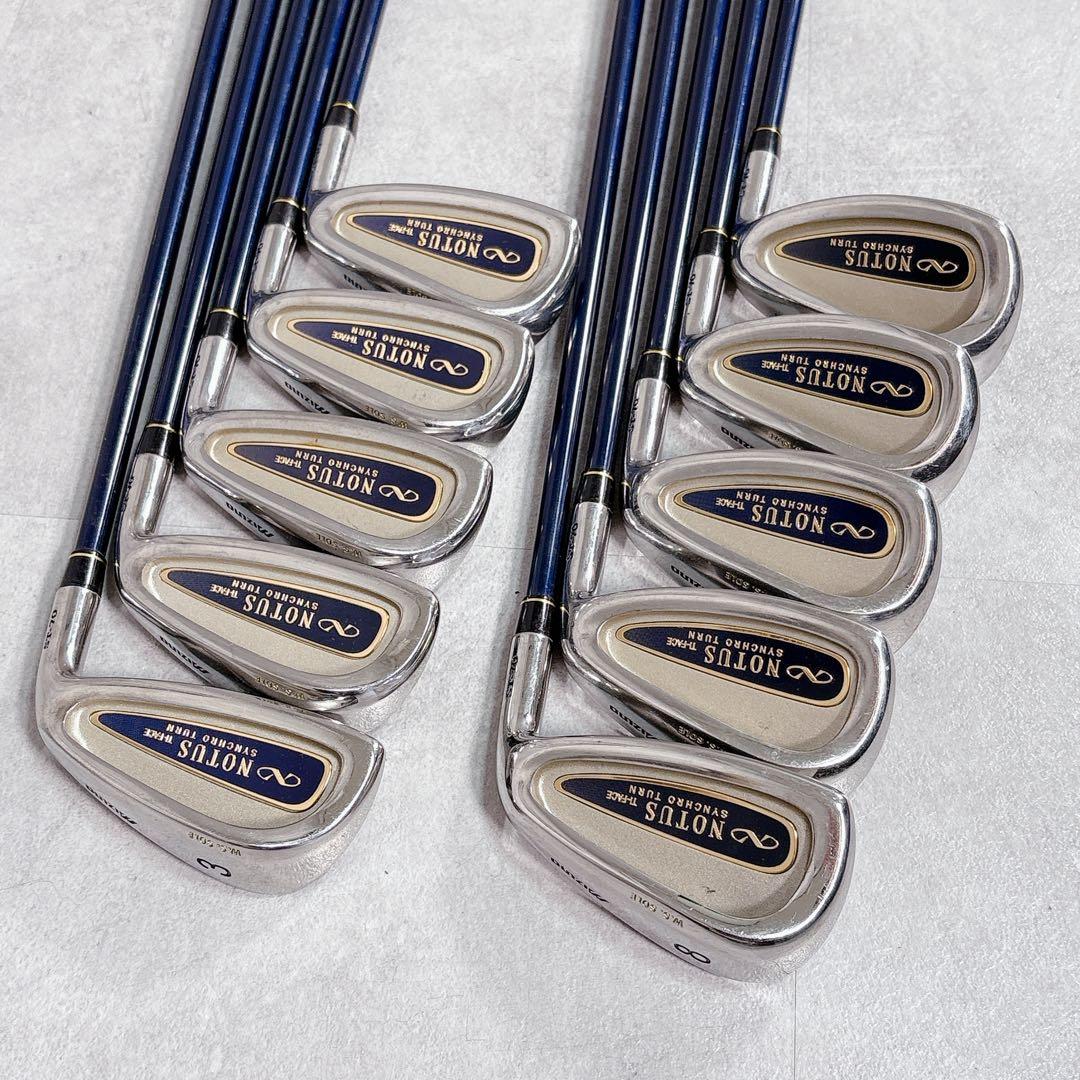 V961 ミズノ 他 ゴルフクラブ メンズ フルセット ルコック 黒 青 初心者