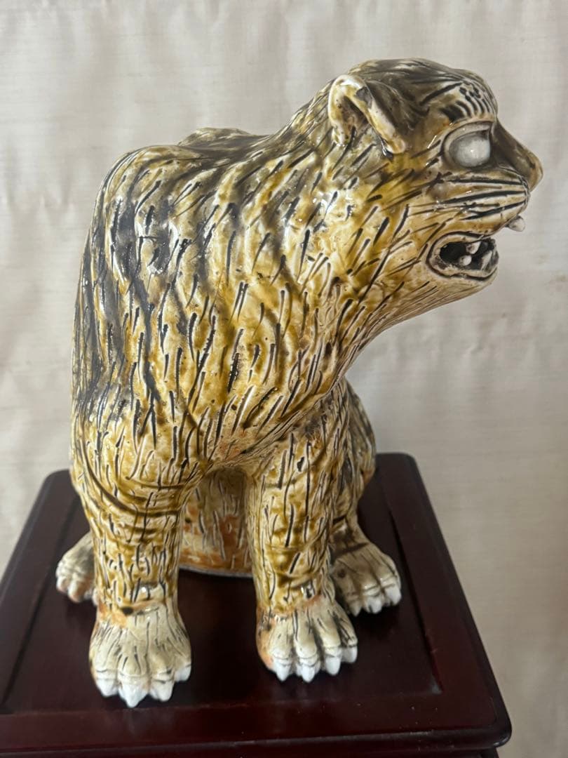 古美術　虎置物