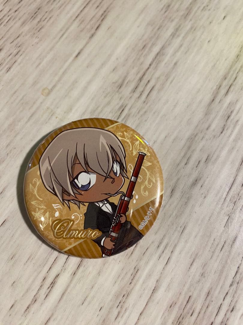 名探偵コナン コナン　コンサート 缶バッジ 安室　透　降谷零　バーボン　ギター