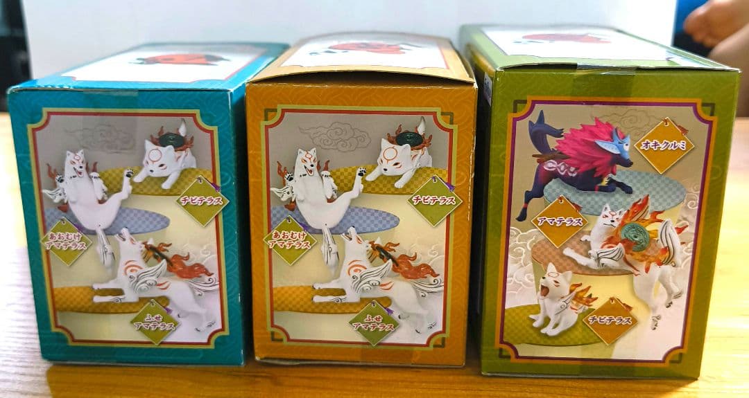 大神 大神伝 ぬーどるストッパー フィギュア ぷち 3種セット 新品