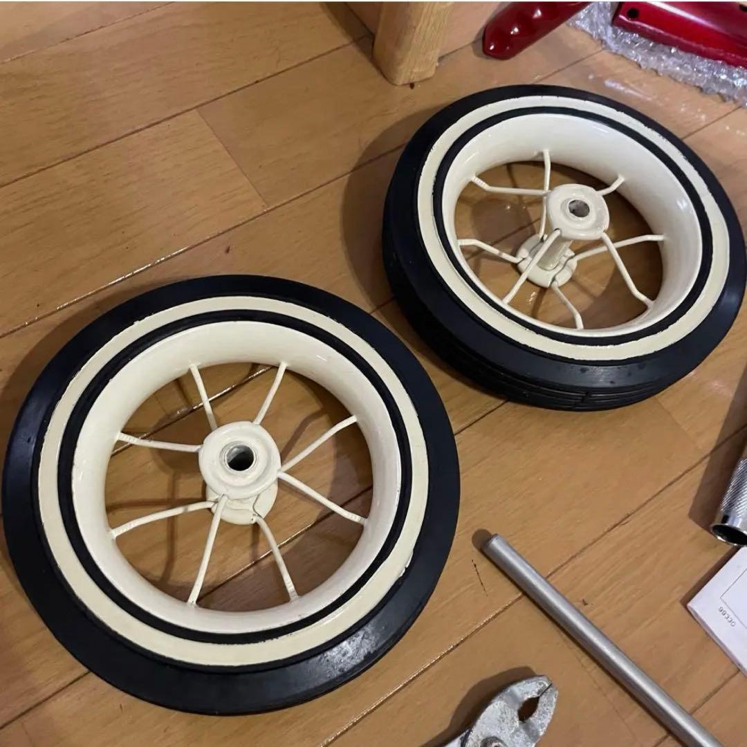 希少✨ラジオフライヤークラシック　トライサイクル3輪車レッド10インチ