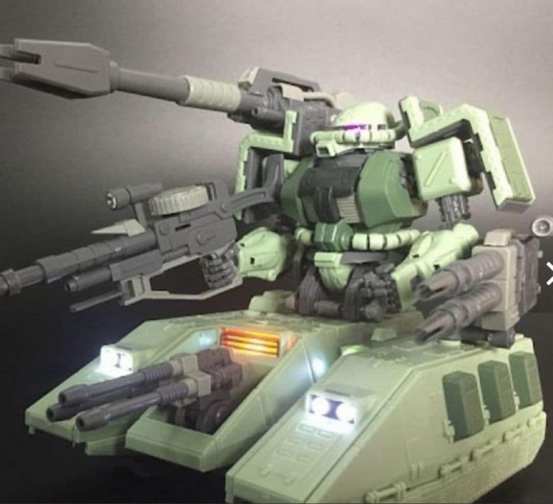 1/100 ザク　タンク LED付属　希少　海外製限定プラモデルラスト在庫