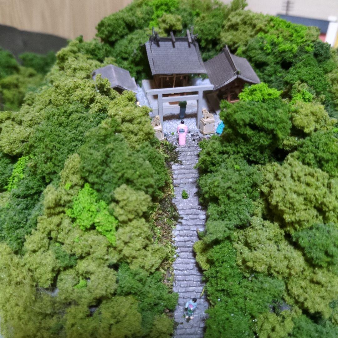 Nゲージ 鉄道模型 銚子電鉄の風景　夏祭り