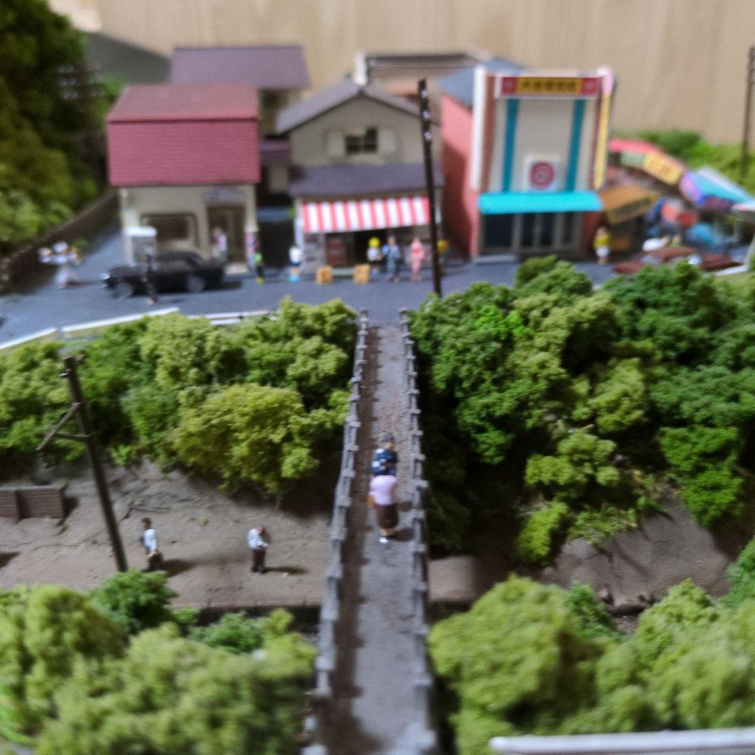 Nゲージ 鉄道模型 銚子電鉄の風景　夏祭り