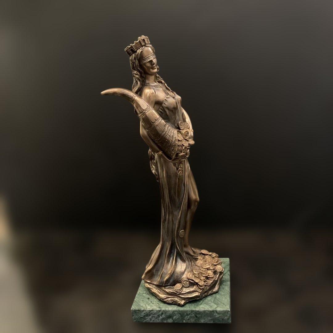 幸運の女神 ブロンズ製女性像 IM-15