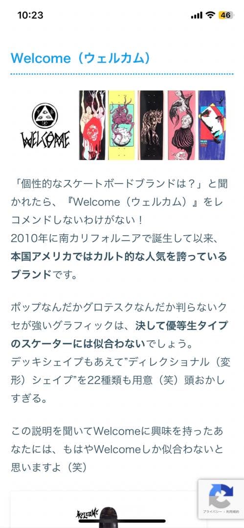 スケボーWelcome ＋ウィール＋Mark Gonzalesスケートケース付き