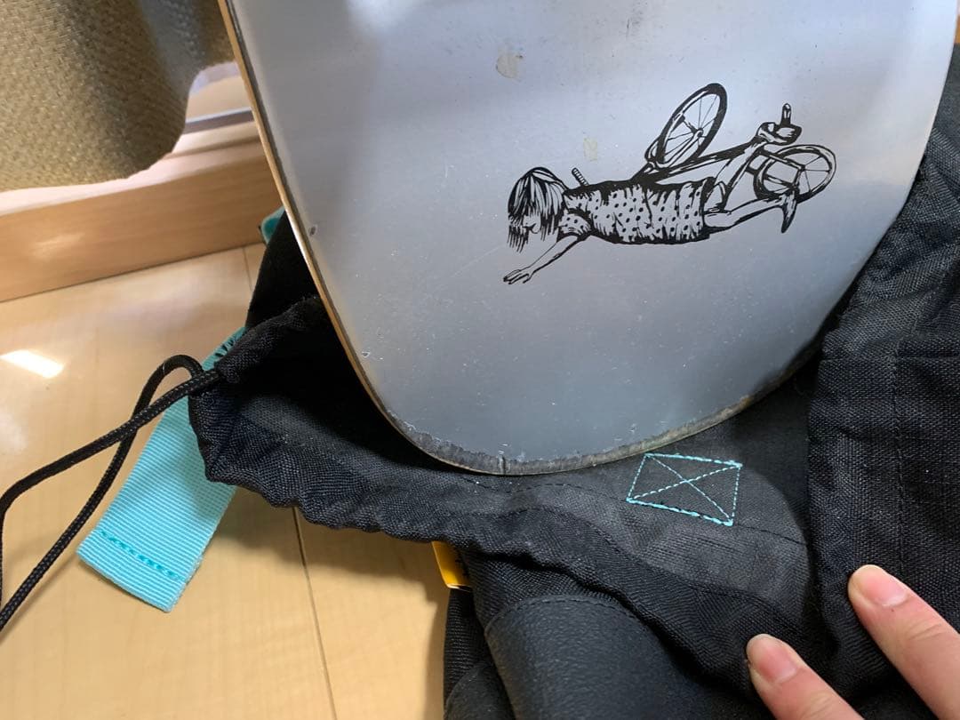 スケボーWelcome ＋ウィール＋Mark Gonzalesスケートケース付き