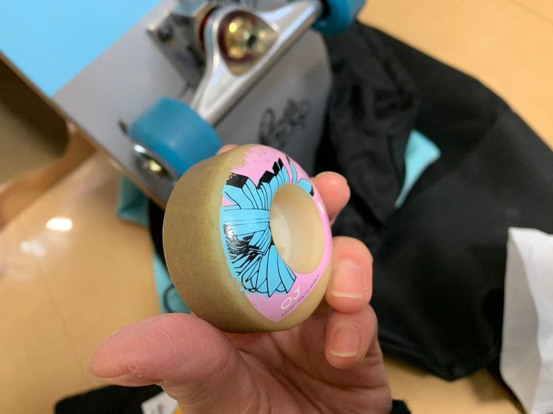 スケボーWelcome ＋ウィール＋Mark Gonzalesスケートケース付き