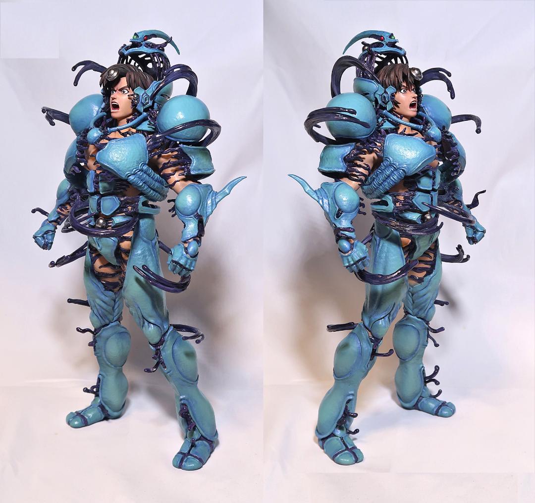 新品未使用1/6スケールガイバー変身 ガレージキット（未組立未塗装）Guyver