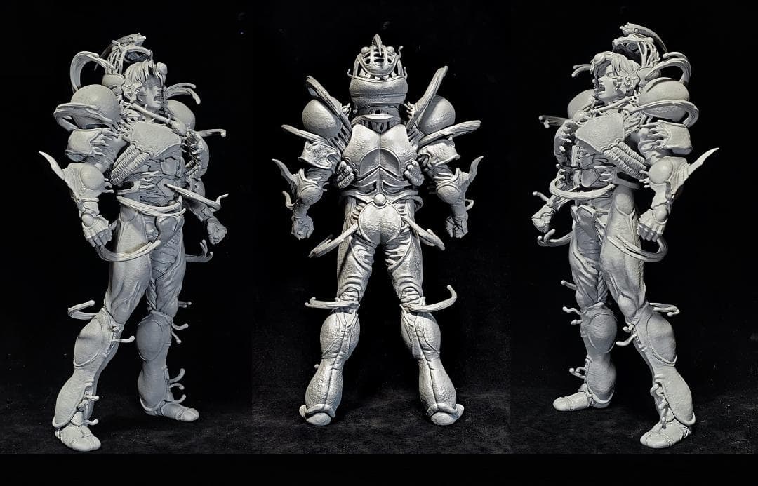 新品未使用1/6スケールガイバー変身 ガレージキット（未組立未塗装）Guyver