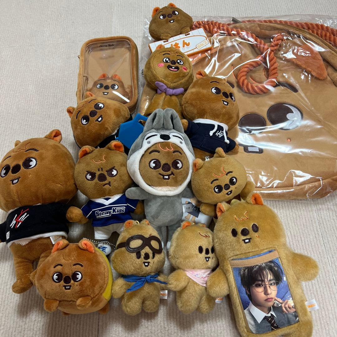 スキズ　ぬいぐるみ　セット　skzoo ハンクオッカ トートバッグ