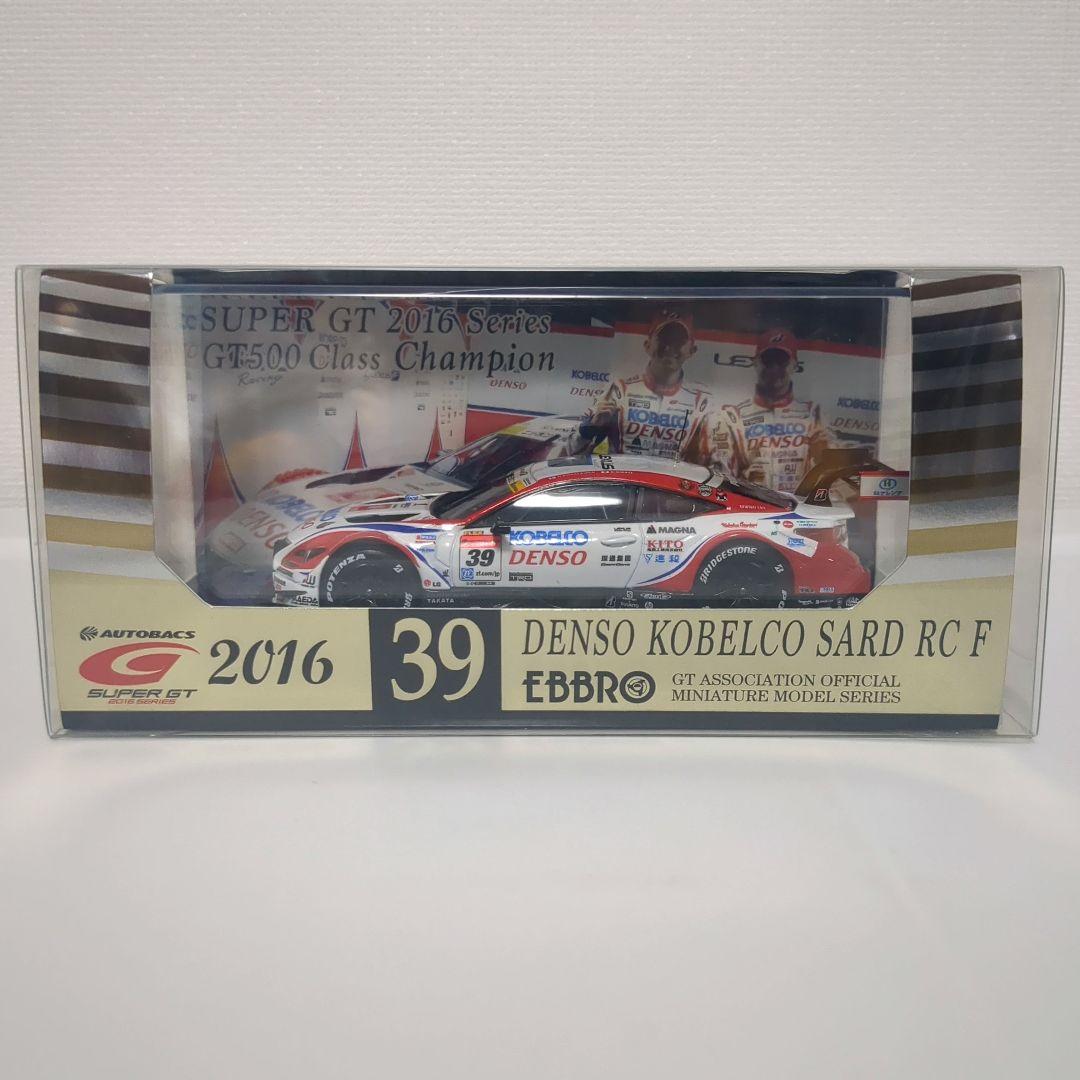 ミニカー EBBRO DENSO KOBELCO SARD RC F 2016 Champ