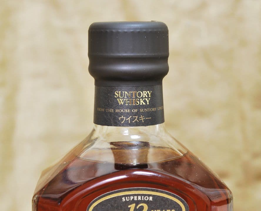 サントリー/クレスト/12年/ウイスキー/黒キャップ旧ボトル750ml43%