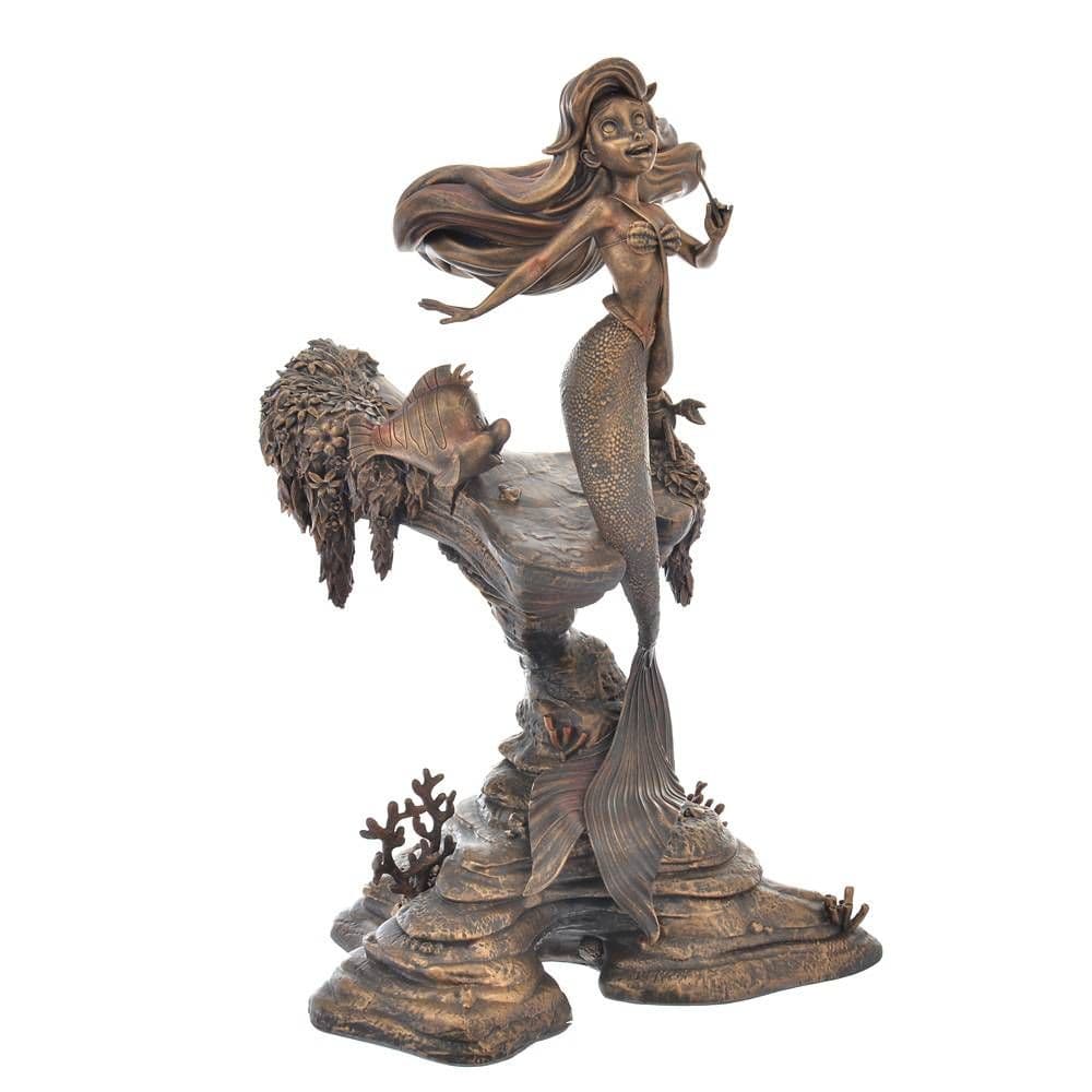 ★新品未開封★入手困難★リトル・マーメイド フィギュア ライトアップ ブロンズ