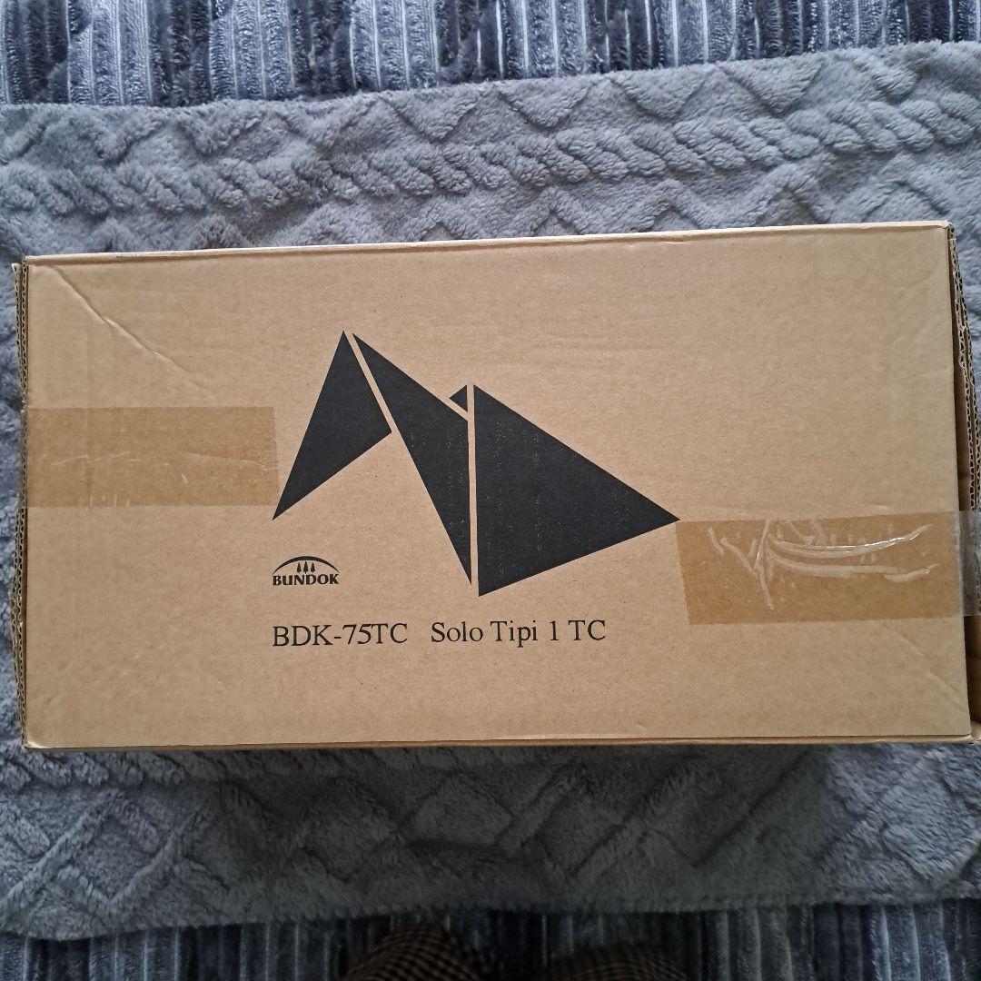 【新品未開封】BUNDOK BDK-75TC　ソロティピー1 カーキ