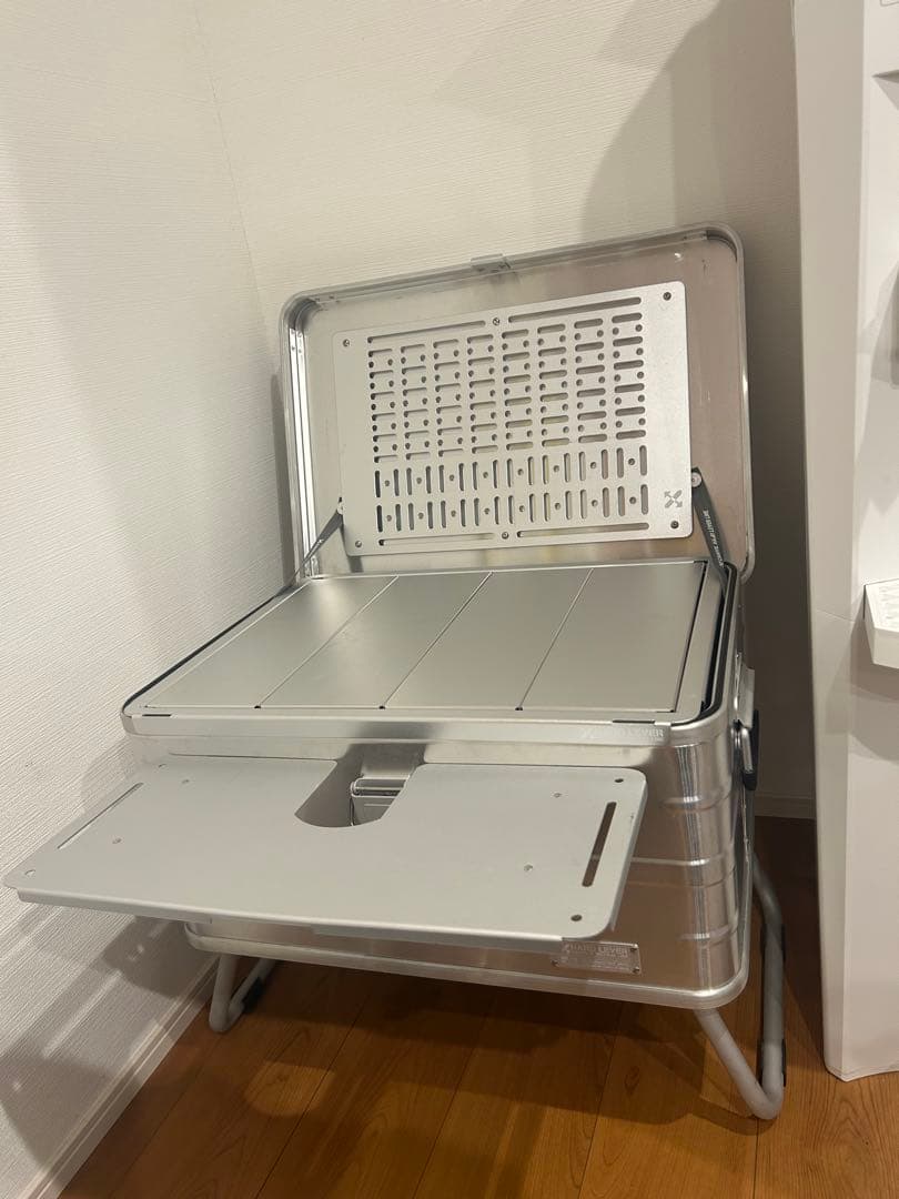 CAMVIL(ケムビル) アルミコンテナ カスタム 60Ｌ シルバー