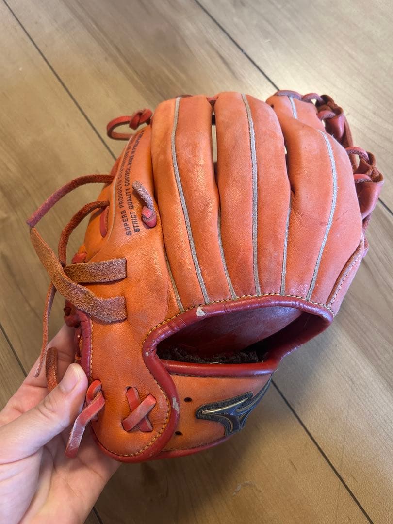セレクト7 軟式グローブ オレンジ