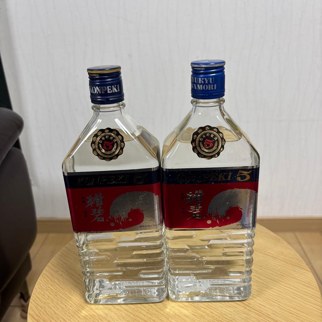 未開封　各年代の泡盛紺碧10本セット