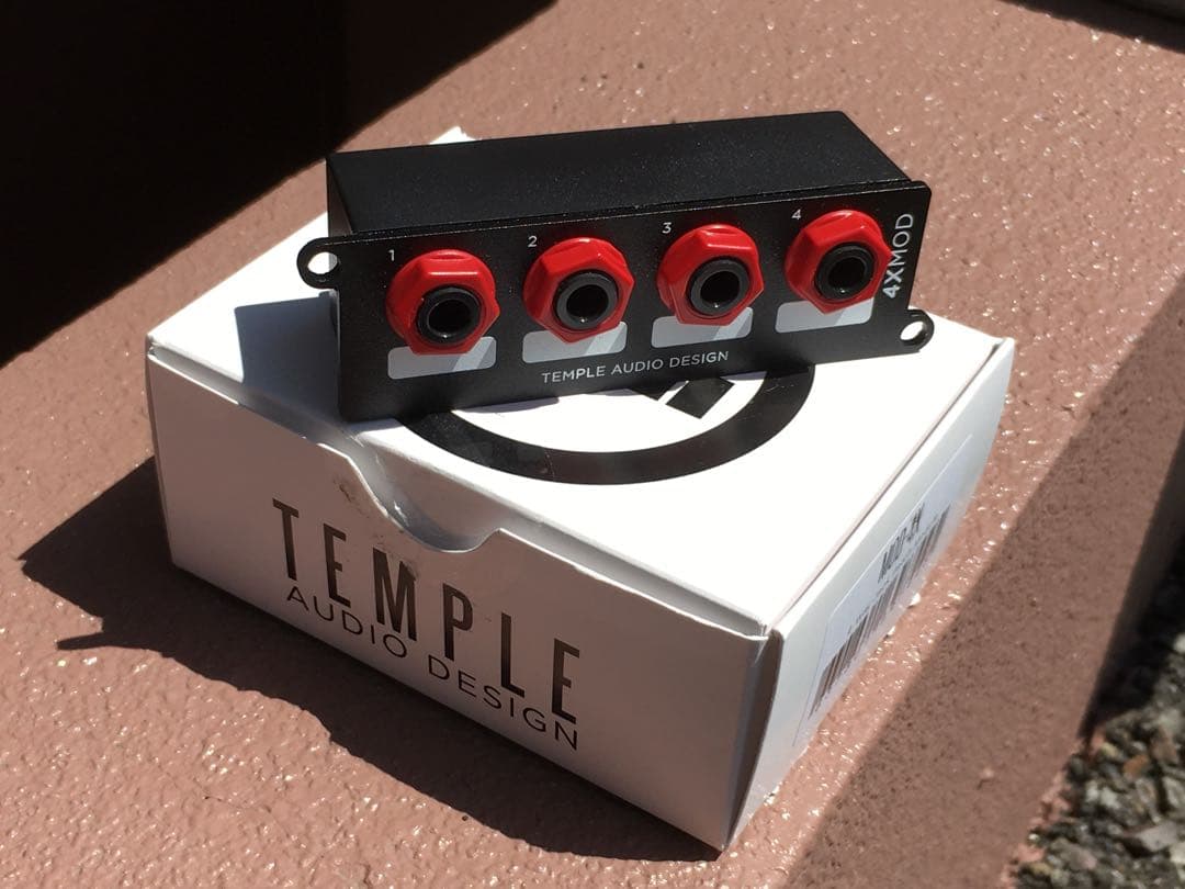 Temple Audio 4-Way Jack Module パッチ・モジュール