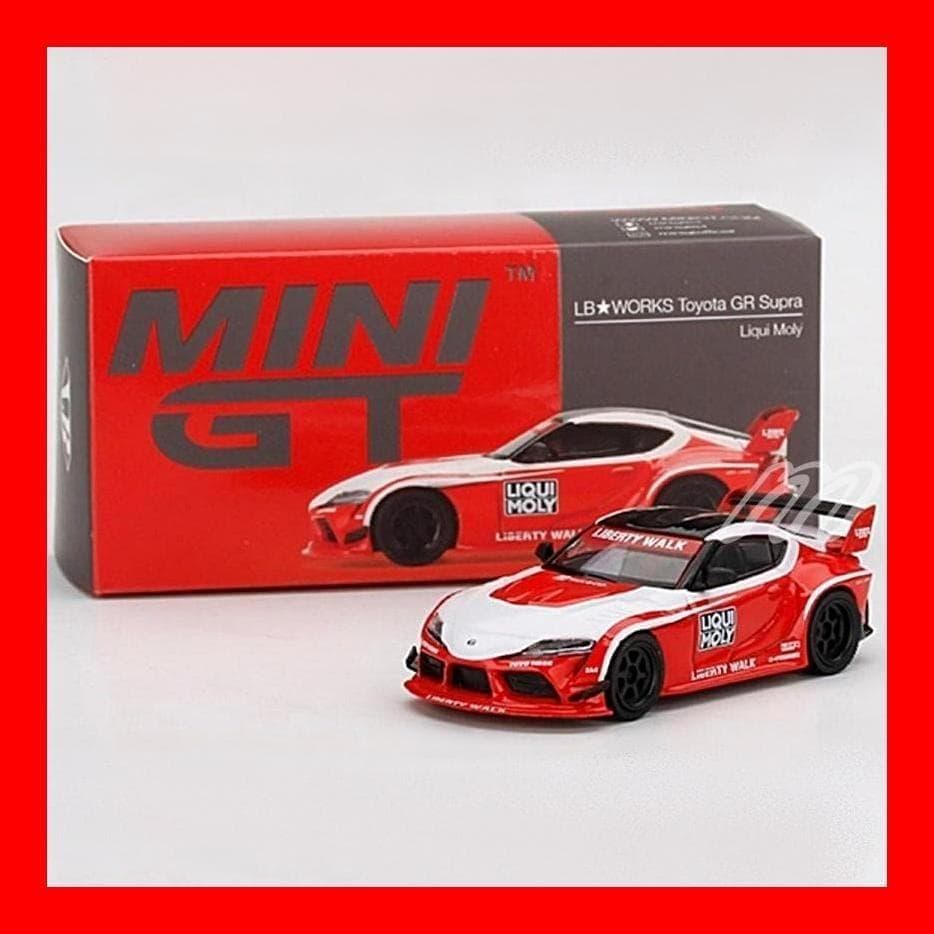 絶版 MINI GT LB★WORKS GR Supra Liqui Moly