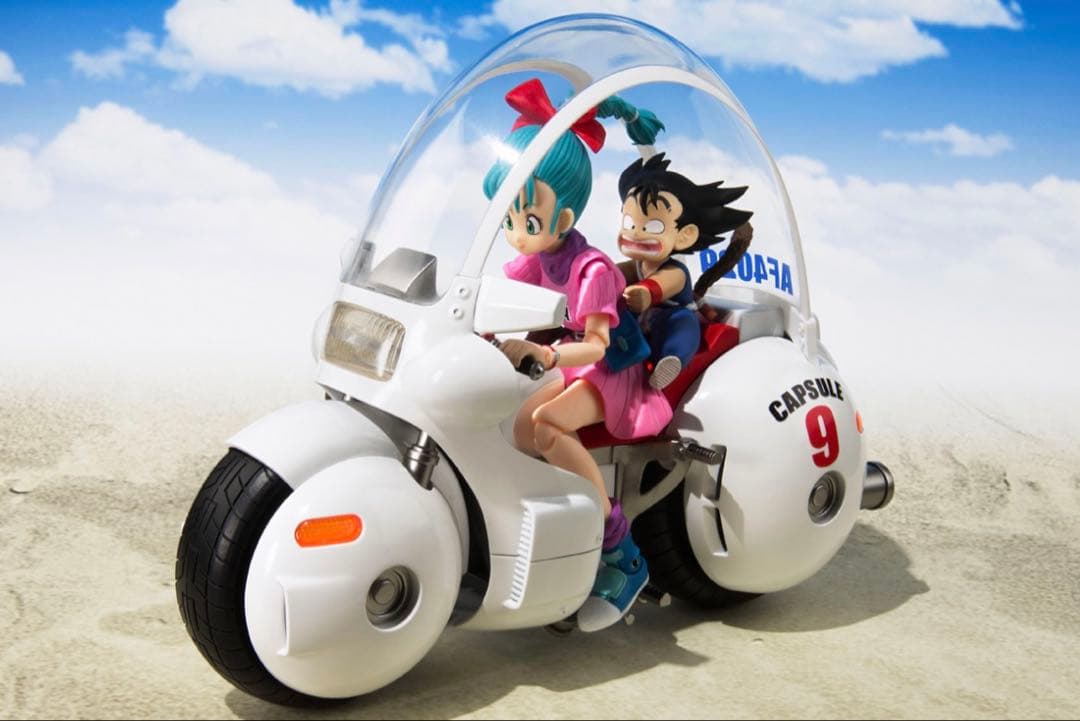 S.H.FiguartsブルマのバイクホイポイカプセルNo.9＋ブルマ2種セット