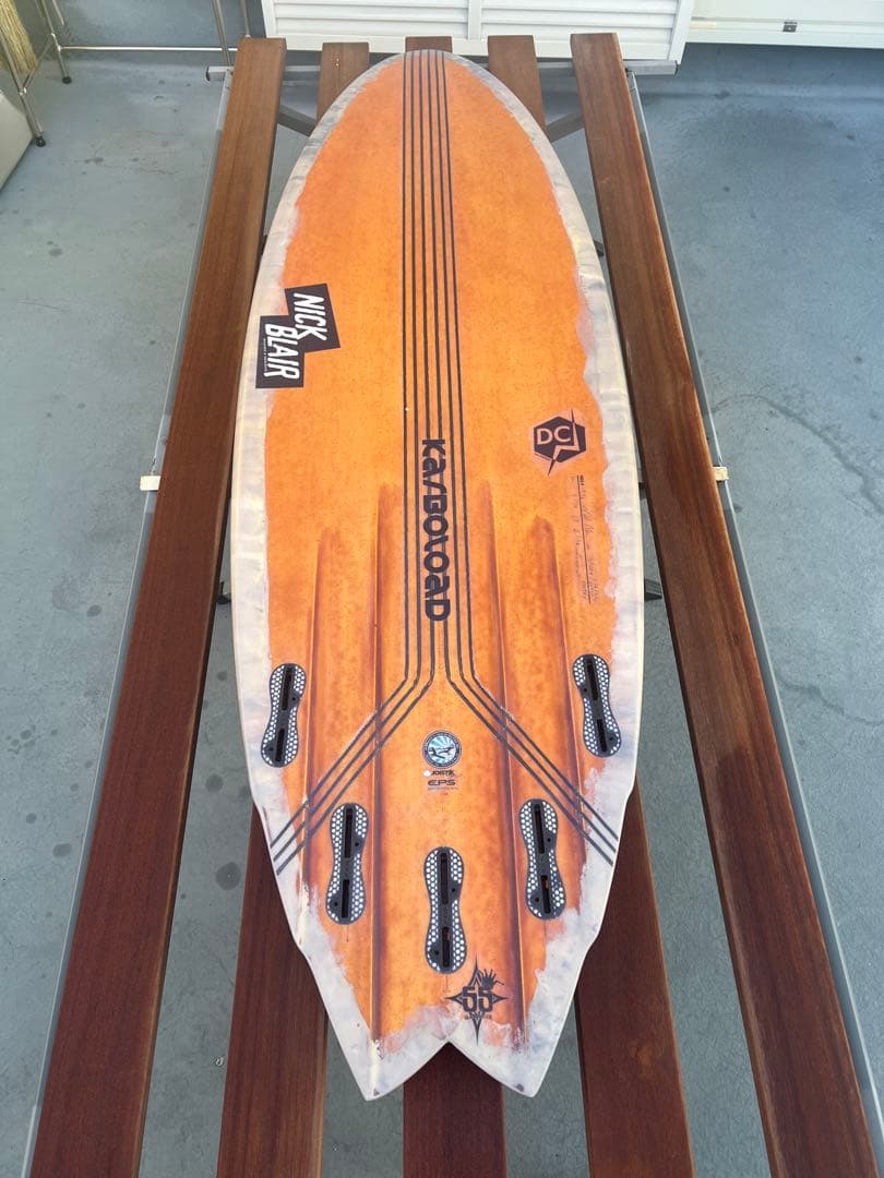 JOISTIK ジョイスティックDC Karboload Nick本人シェイプ