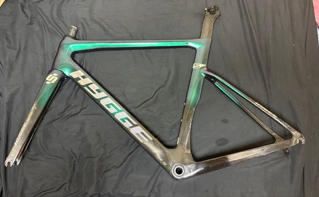 [naoki]Hygge model S フルカーボンエアロフレーム リム