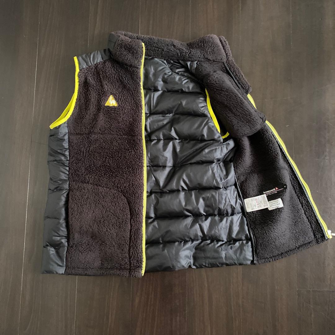 Le Coq Sportif ルコック　ダウンベスト　メンズ　防寒　耳当て付き