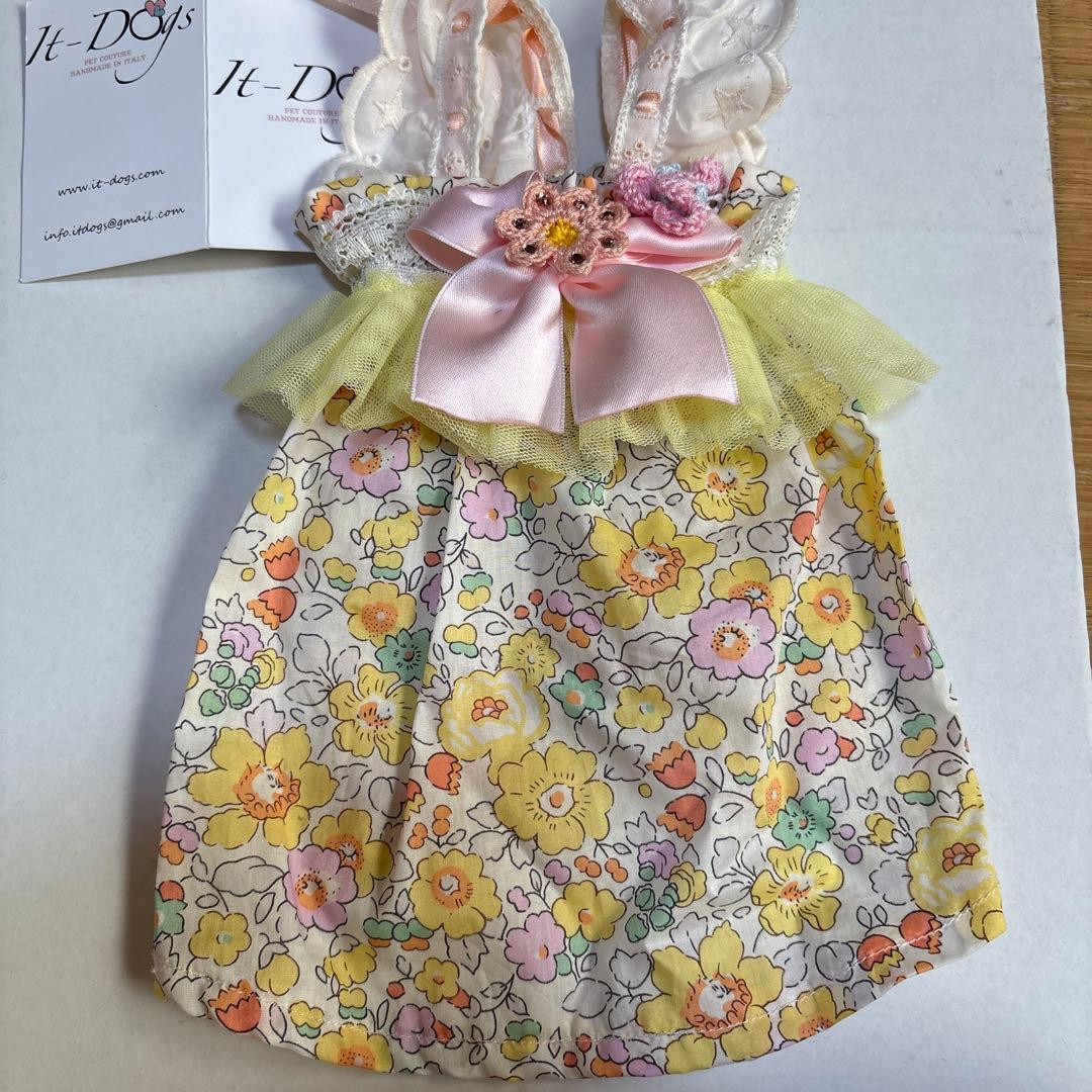 It-Dog's 花柄ドレス 犬服