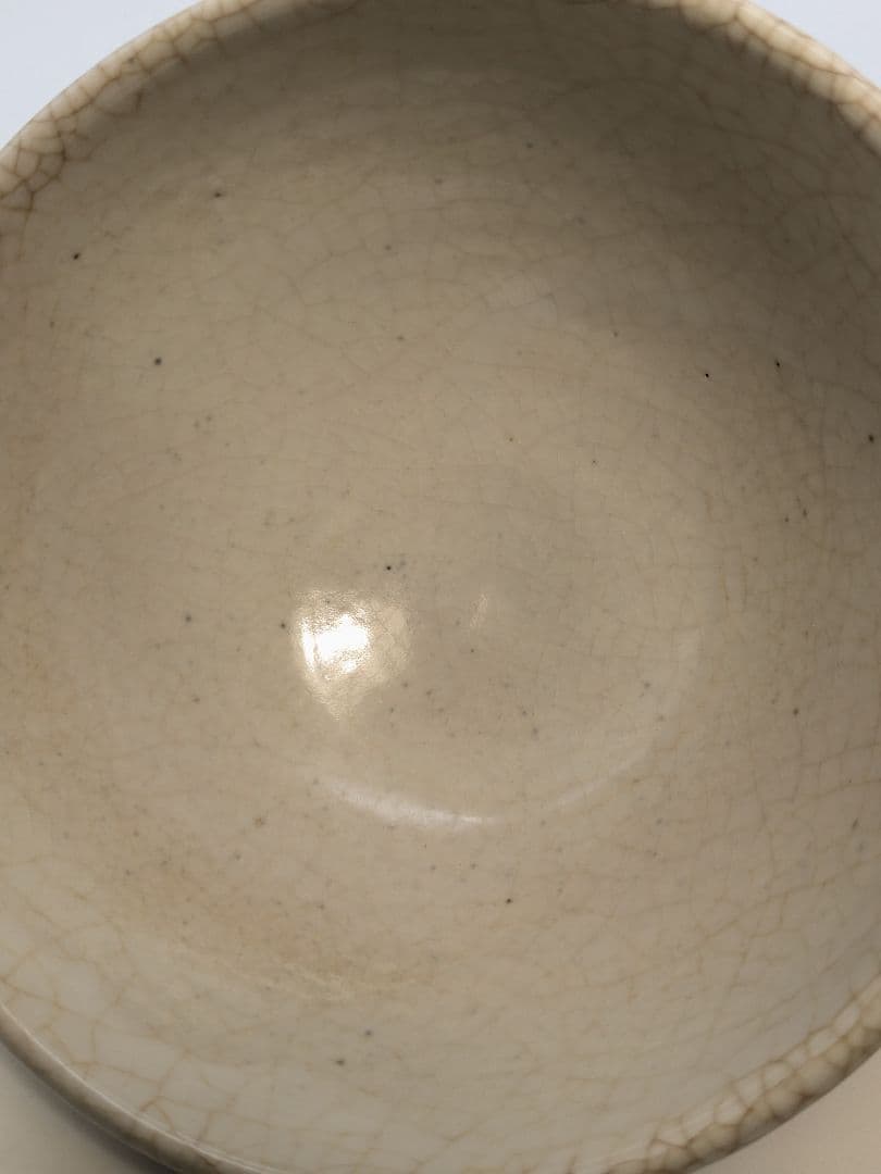 岡本欣三 若松絵茶盌 共箱共布 抹茶碗 抹茶茶碗 茶道具 茶器 食器 工芸品