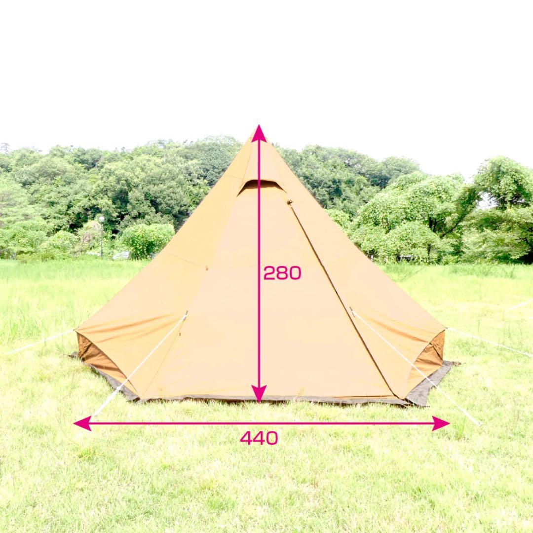 イグニオ 2ポール ティピーテントTC IG22302TPS-TC【新品未使用】