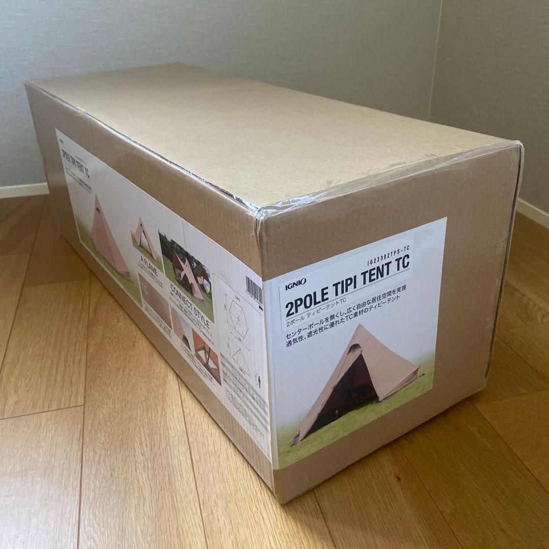 イグニオ 2ポール ティピーテントTC IG22302TPS-TC【新品未使用】