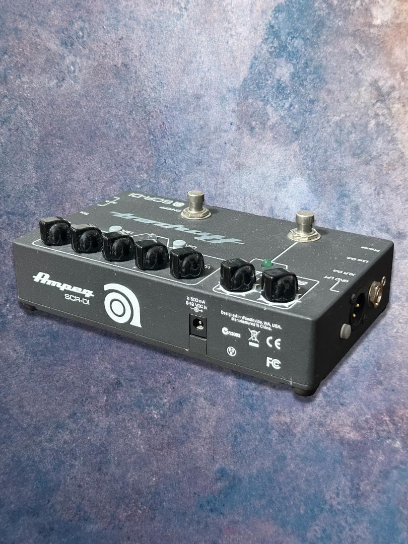 【やや傷あり】Ampeg SCR-DI / ベースエフェクター