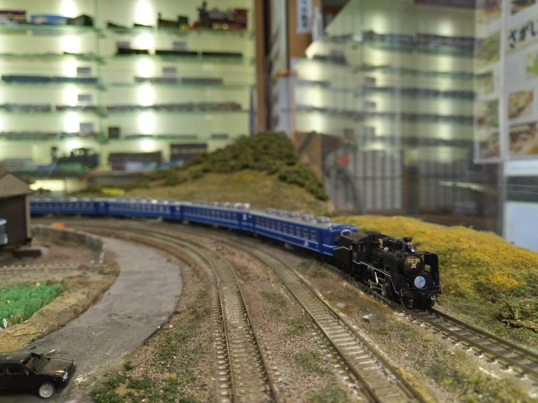 SL北びわこ号 KATO C56 160 ＋ 12系客車