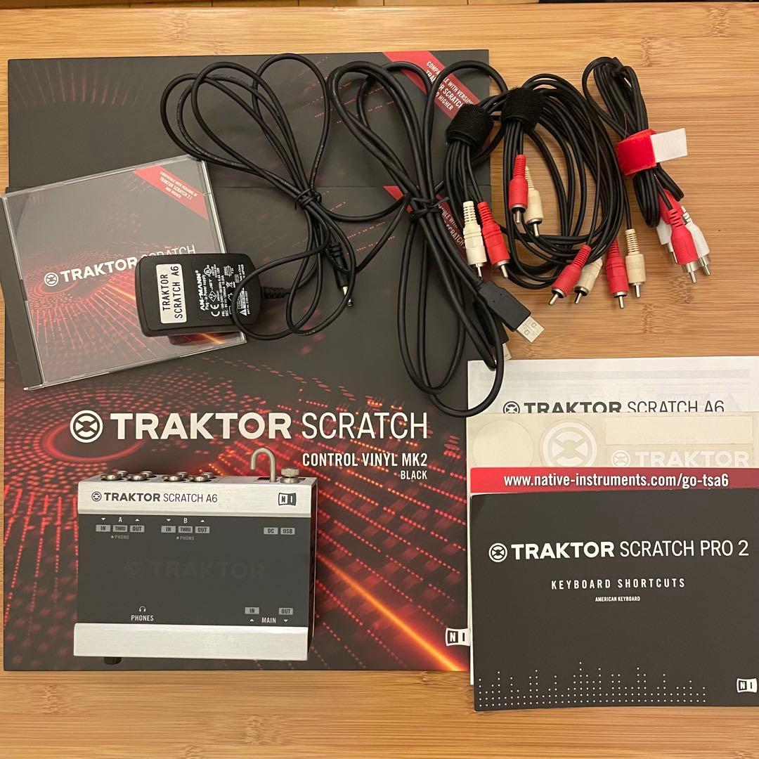 TRAKTOR SCRATCH A6 デジタルバイナルシステムDVS/PCDJ