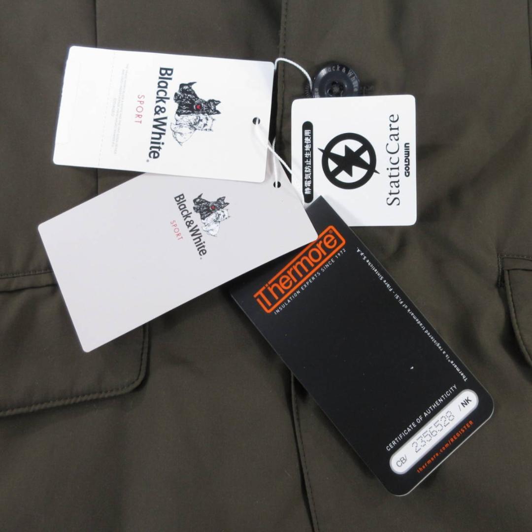 Lサイズ ★ブラック＆ホワイト テーラードジャケット BGF0400MA 単③