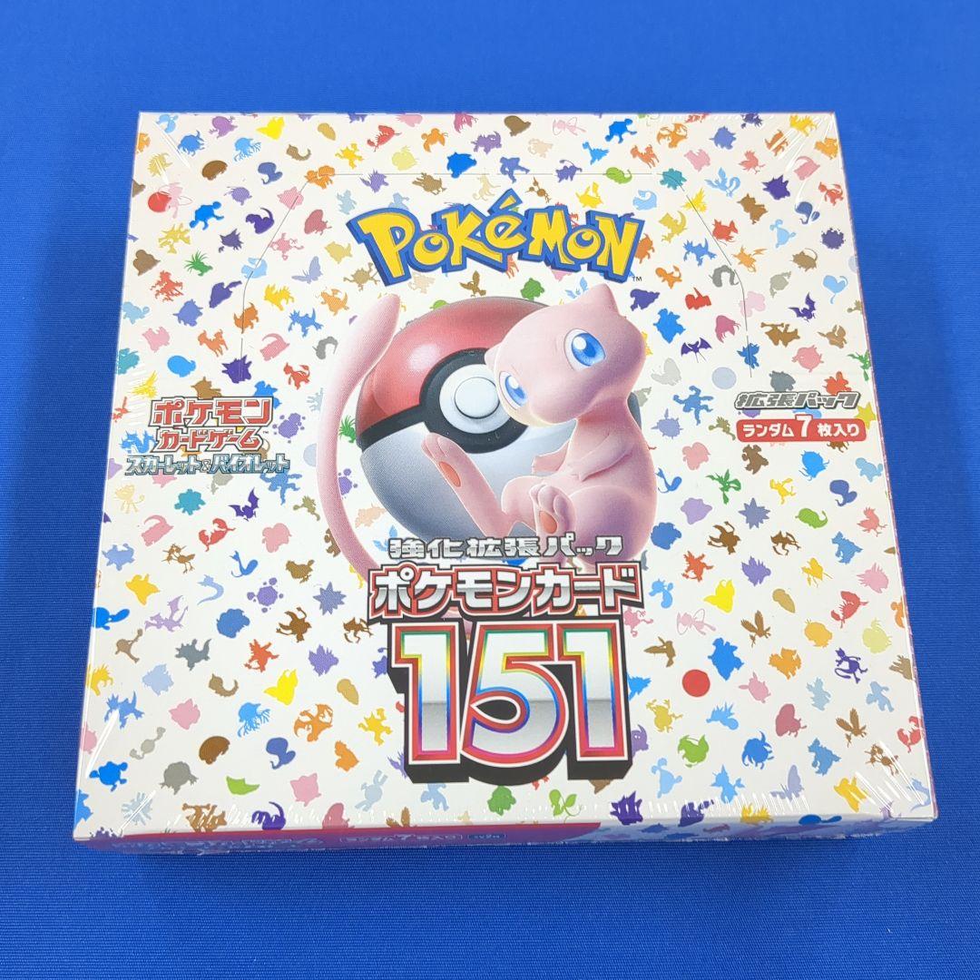 【未開封シュリンク付き】ポケモンカード151 1box 強化拡張パック