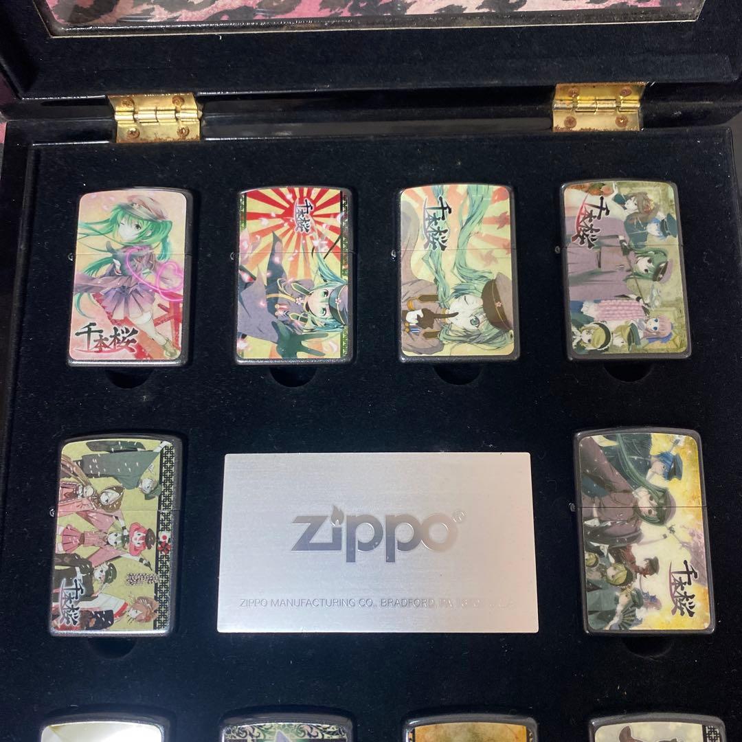 初音ミク　千本桜　オイルライター　ジッポ風　セット　K