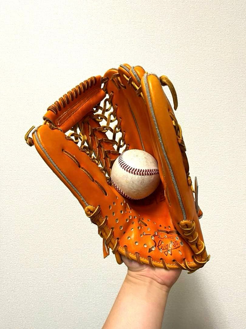 510 スラッガー 軟式革命 極美品 軟式 外野手用グローブ