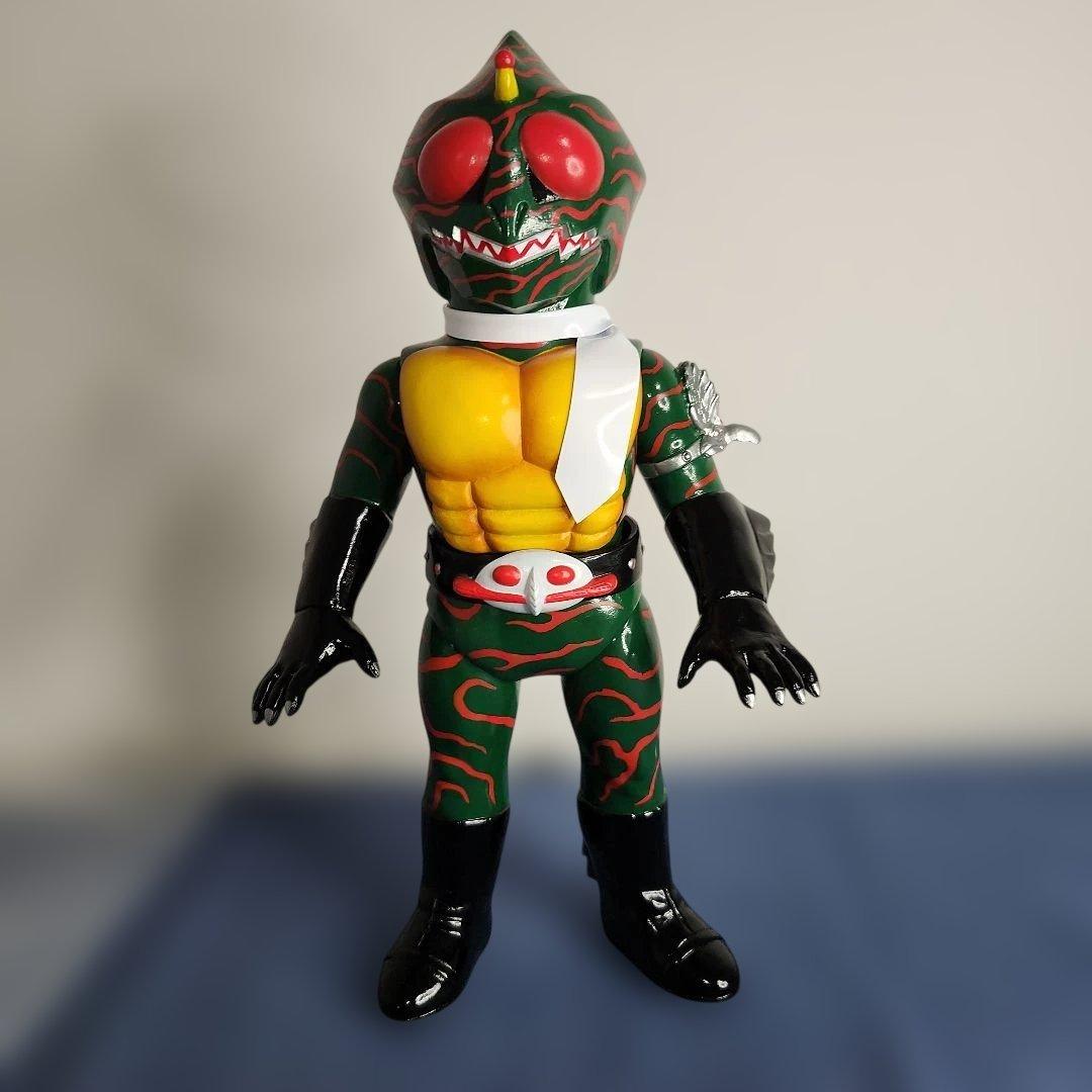 東映レトロソフビコレクション　仮面ライダー　アマゾン　メディコムトイ