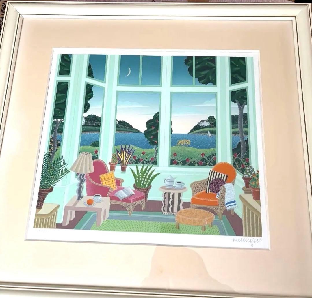 トーマス・マックナイト シルクスクリーン直筆入 本日出品終了。最終値下げ