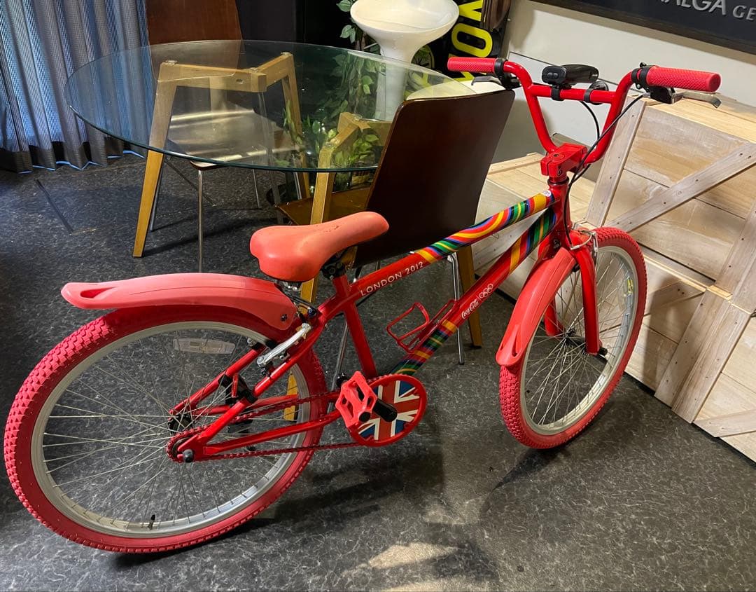コカコーラ 2012 ロンドンオリンピック限定 自転車 当選品 訳あり品