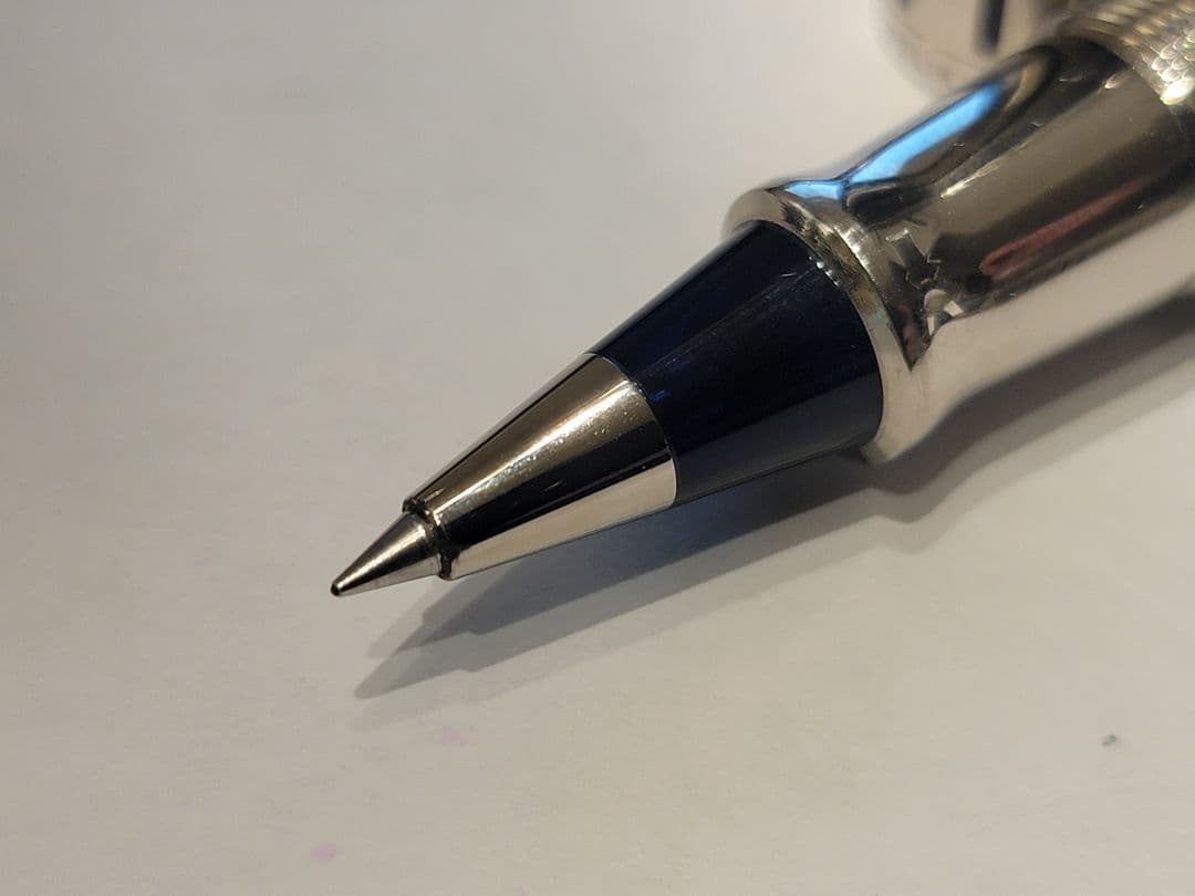 PELIKAN Souverän R625 シルバー/ブルー ローラーボール