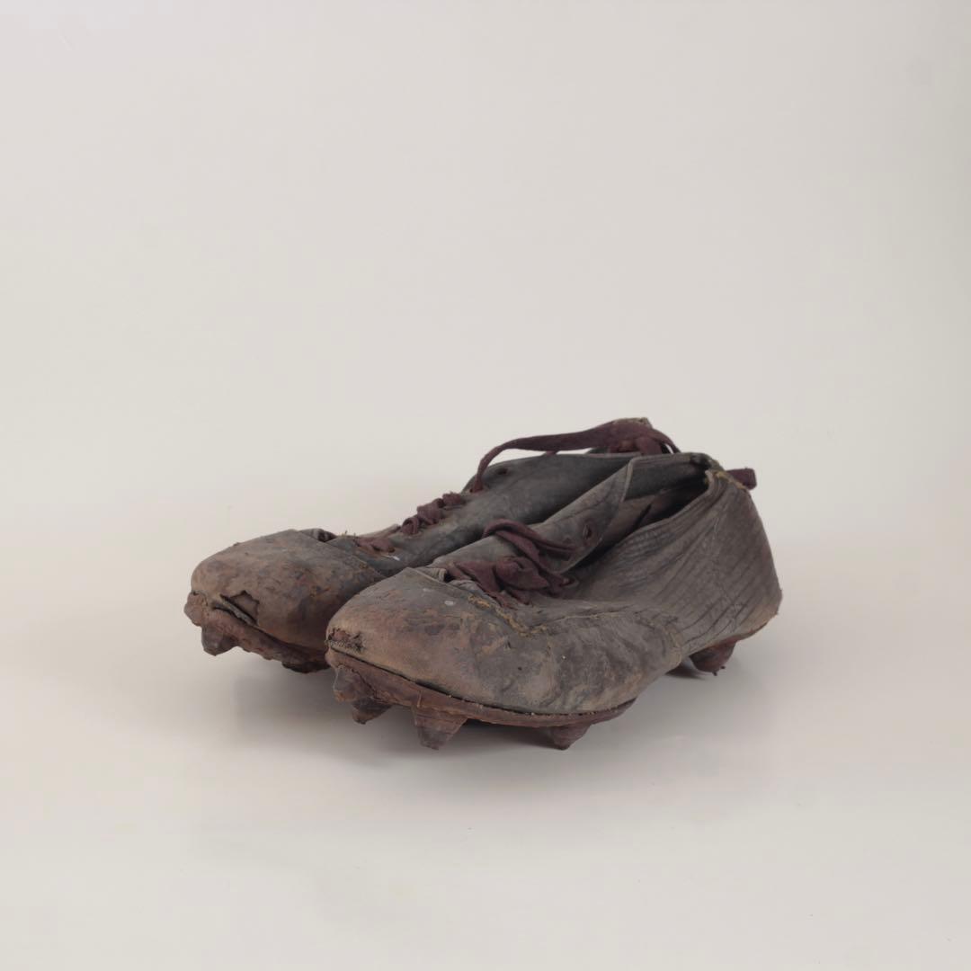 古い 野球 スパイク 古道具 アンティーク オブジェ