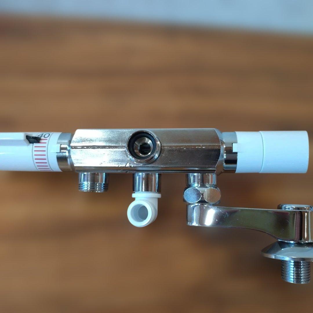 【未使用】SANEI　シャワー　混合栓　ホワイトシャワーヘッドセット