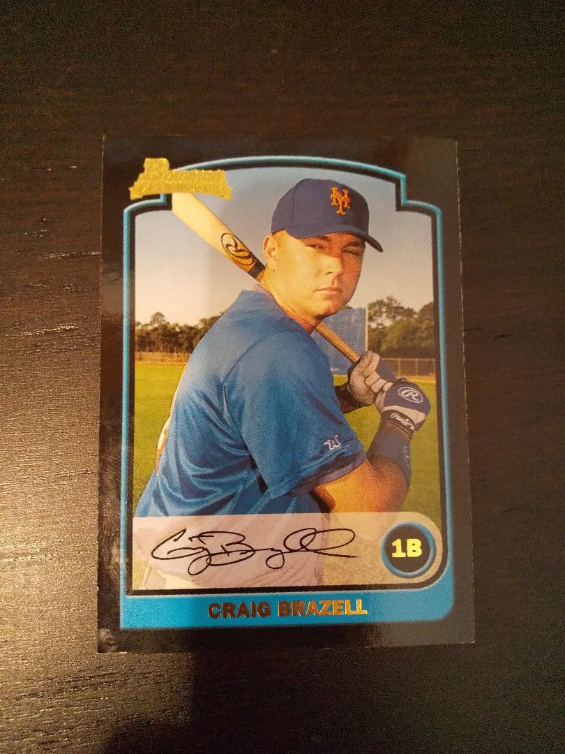 超激レア！阪神ファン必見！メジャーリーグカード　元西武、阪神クレイグ・ブラゼル