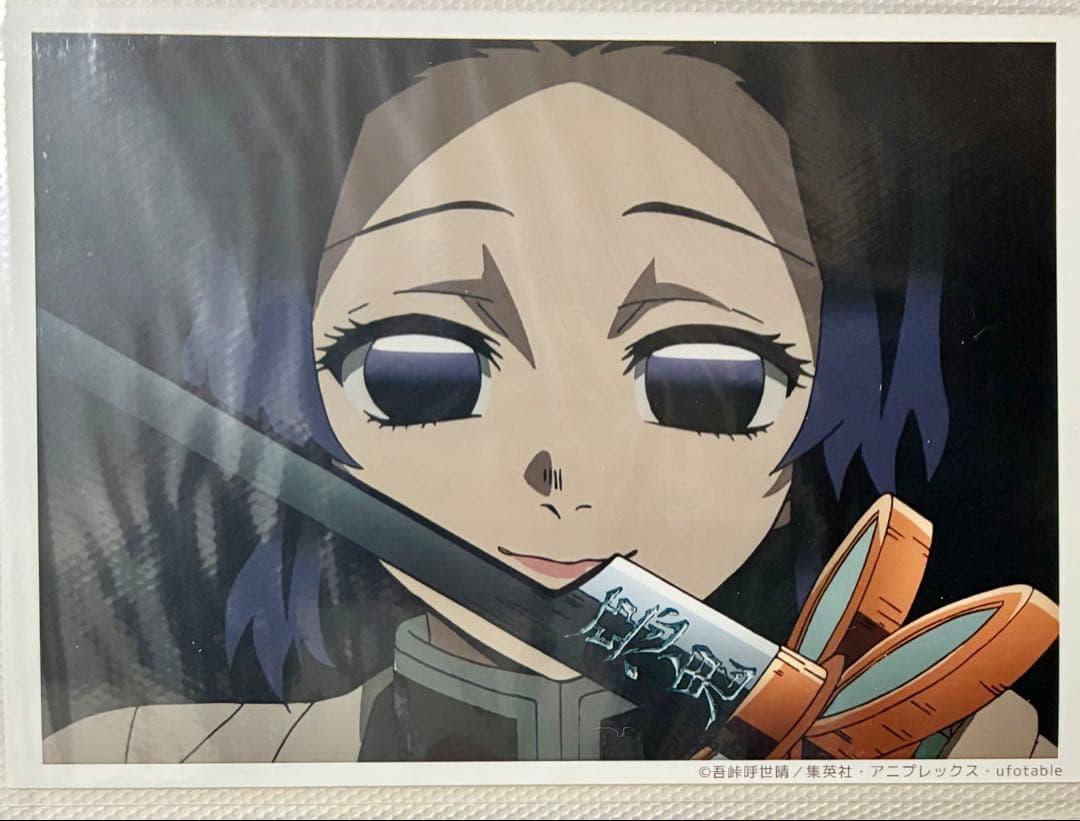 【希少】鬼滅の刃　ブロマイドくじ　立志編　しのぶ