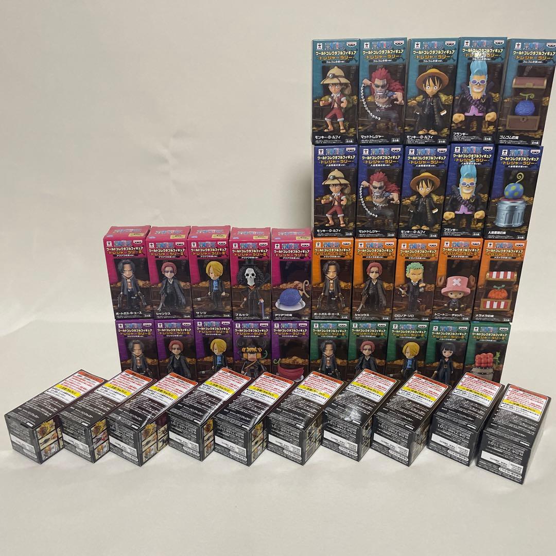 ※超希少　ワンピースワールドコレクタブルフィギュア　トレジャーラリー40体セット